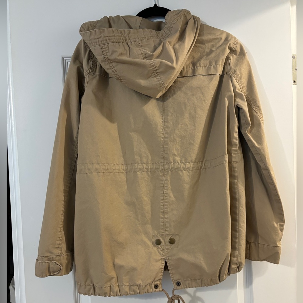 Tan Utility Jacket Size Large - Picture 2 of 10